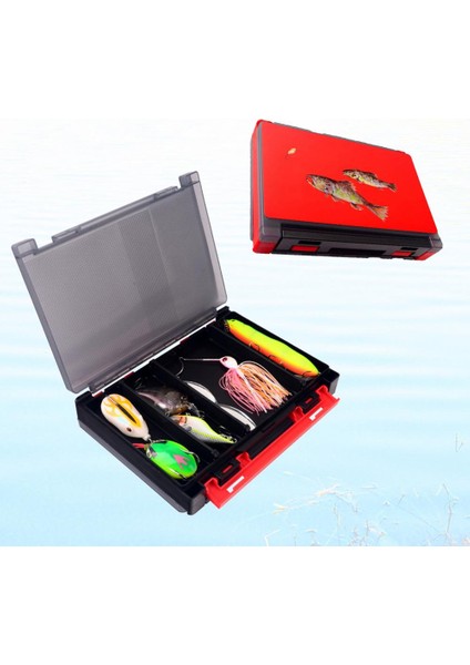 Siyah Stil Aşınmaya Dayanıklı Olta Takım Kutusu Abs Yem Kancaları Durumda Çift Taraflı Iyi Sızdırmazlık Balıkçılık Su Geçirmez Çok Fonksiyonlu Yem Kanca Kutusu (Yurt Dışından) modelleri