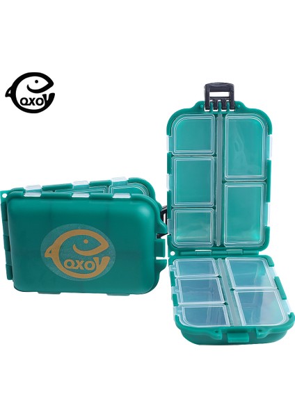 Yeşil Stil Qxo Balıkçılık Araçları Kutusu Aksesuarları Depolama Plastik Kutu Olta Takımı Kutuları Kanca Fırdöndüler ve Yapış Ekipmanları Saklama Kutusu (Yurt Dışından) fiyatları
