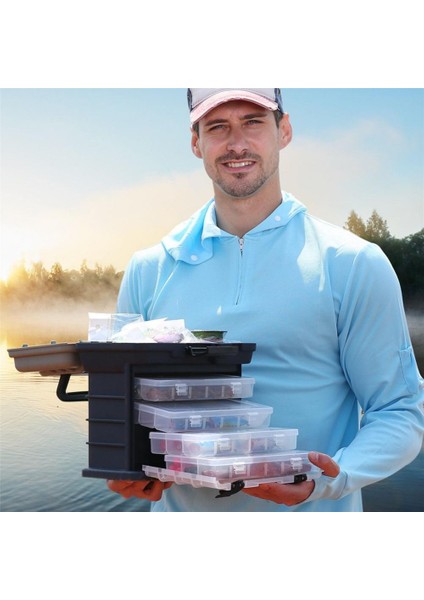 Pembe Tarzı %55 Sıcak!taşınabilir 4 Katmanlar Olta Takımı Kutusu Aksesuarları Araçları Saklama Kabı Kılıfı (Yurt Dışından) modelleri