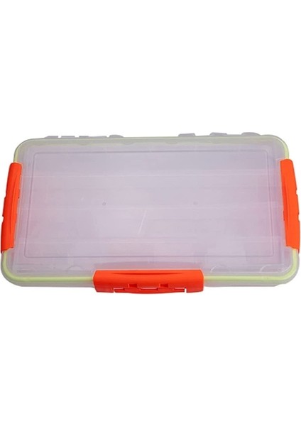 A0KA13AC2100914-2-L Stili Su Geçirmez Olta Takımı Kutusu Yem Cazibesi Kutusu Balık Oltası Kanca Up Saklama Kutusu Tutucu (Yurt Dışından)