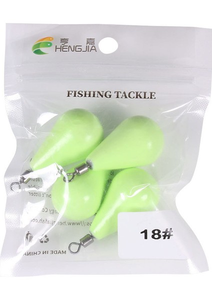 70G-4 Adet Tarzı Luya Kolye 1 Paket Luya Kolye Değiştirilmesi Kolay Teller Yüksek Stabilite Pürüzsüz Basit ve Kullanışlı Floresan Kurşun Kolye (Yurt Dışından)