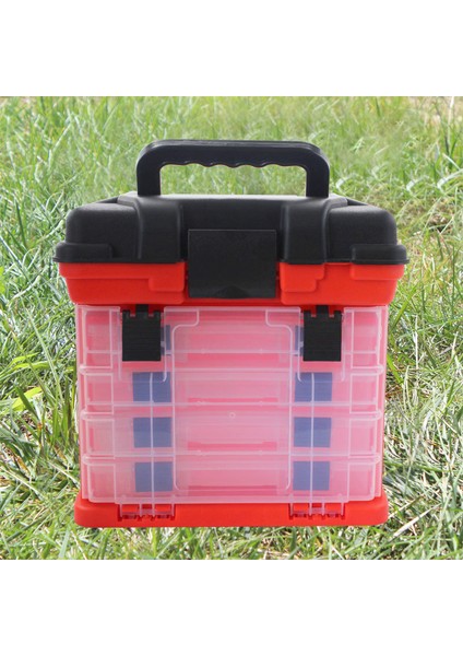 N3 Tarzı 4 Kat Olta Takımı Kutusu Taşınabilir El Büyük Kapasiteli Yem Kutusu Cazibesi Araç Kutusu 4 Renk Olta Takımı Aksesuarları Organizatör (Yurt Dışından)