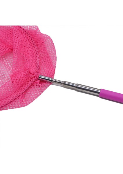 Pembe Tarzı 1 Adet Balık Ağı Küçük Çocuklar Için Pratik Dayanıklı Saplı Birinci Sınıf Balık Ağı (Yurt Dışından) modelleri