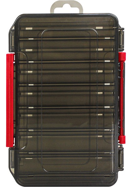 Siyah Stil Büyük Kapasiteli Taşınabilir Çift Taraflı Balıkçılık Yem Kutusu Balıkçılık Aksesuarları Lures Kanca Saklama Kutusu Olta Takımı Organizatör Vaka (Yurt Dışından)