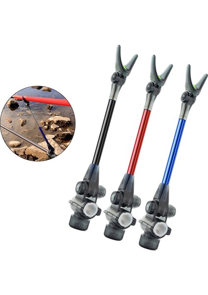 Mavi Stil Banka Balıkçılık Için Teleskopik Çubuk Tutucular Uzatan Çubuk Dinlenme Balık Kutup Tutucu (Yurt Dışından) modelleri
