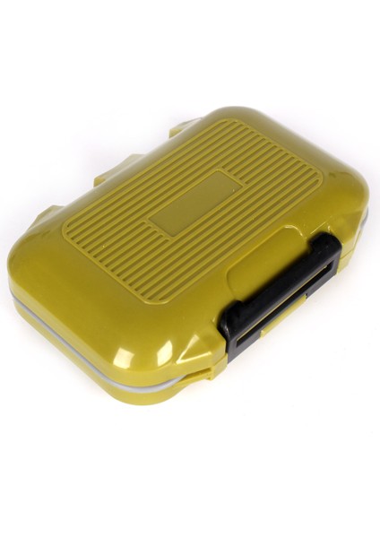 Sarı-Yeşil Tarzı 12 Bölmeli Plastik Olta Takım Kutusu Yem Iki Renkli Olta Takımı Kutuları Balık Yemi Kancaları Depolama Aksesuarları (Yurt Dışından)