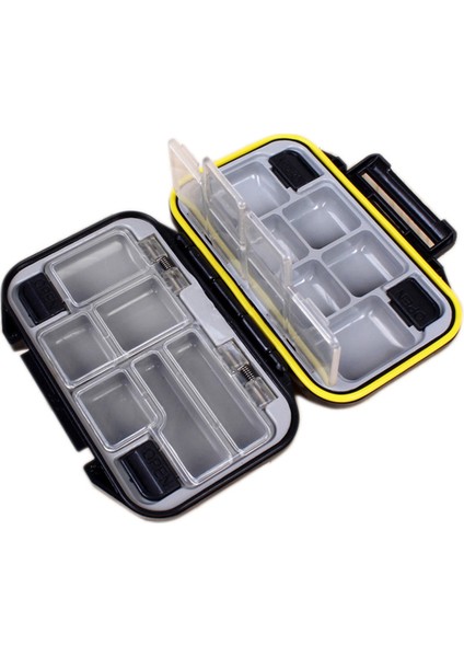 Sarı-Yeşil Tarzı 12 Bölmeli Plastik Olta Takım Kutusu Yem Iki Renkli Olta Takımı Kutuları Balık Yemi Kancaları Depolama Aksesuarları (Yurt Dışından) fiyatları