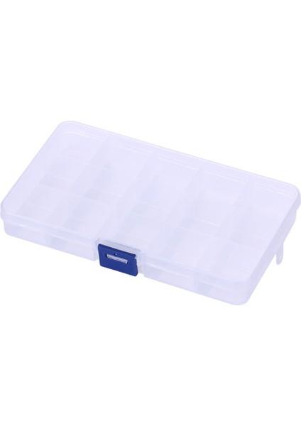 No.3 Tarzı Elenxs Izgara Balıkçılık Şeffaf Saklama Kutusu Şeffaf Balık Oltası Organizatör Plastik Takı Konteyner (Yurt Dışından)