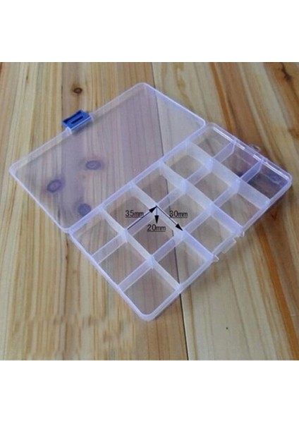 No.3 Tarzı Elenxs Izgara Balıkçılık Şeffaf Saklama Kutusu Şeffaf Balık Oltası Organizatör Plastik Takı Konteyner (Yurt Dışından) indirimleri