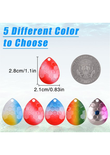 Kırmızı-Beyaz Tarzı Er Balıkçılık Colorado Söğüt Bıçakları Cazibesi Yapımı Için Dıy Balıkçılık Accessorieerbait Tuzlu Su Walleye Rig Mücadele (Yurt Dışından) modelleri