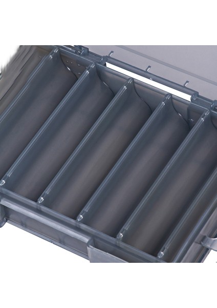 Sarı Tarzı Olta Takımı Kutusu Cazibesi Depolama 12 Bölmeler Çift Taraflı Açık Kasa Mukavemetli Konteyner Yemler Dişli Aksesuarları Pesca Alet Takımı (Yurt Dışından) modelleri