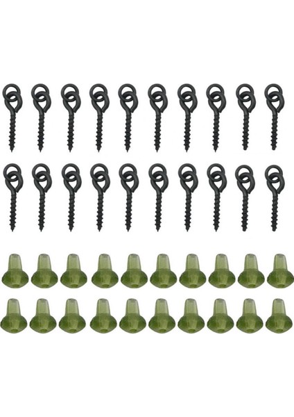 Siyah Stil Arp Teçhizat Halkası Boilie Yem Vidalı Balıkçılık Aksesuarları Kiti ile Durur (Yurt Dışından) fiyatları