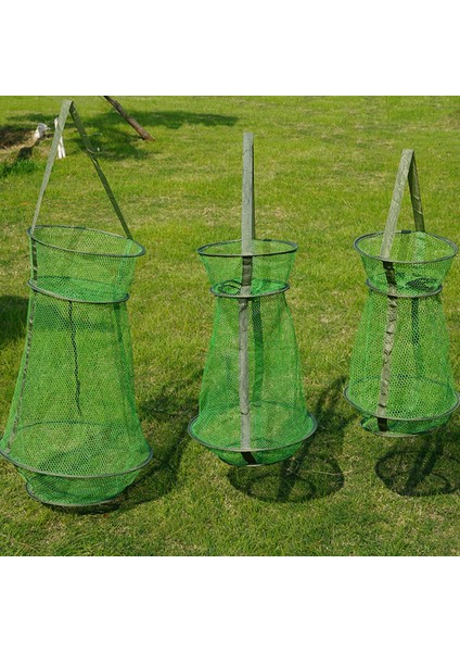 L Tarzı Katlanabilir Balık Kafesi Dayanıklı ve Korozyona Dirençli Tuzak Balık Sepeti Her Türlü Balık Tutmak Için Ipli Balıkçılık Sepeti (Yurt Dışından) fiyatları