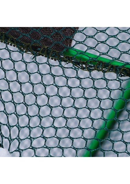 No.10 Stili Delikli Katlanmış Taşınabilir Altıgen Balık Ağı Kerevit Balık Otomatik Tuzak Karides Sazan Catcher Kafesleri Örgü Ağları Crabtrap (Yurt Dışından)