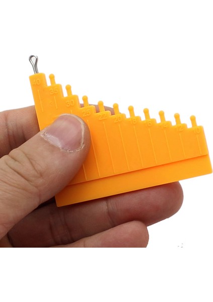 1 Adet Tarzı Arp Balıkçılık Aksesuarları Saç Ölçer Sazan Saç Teçhizat Ölçüm Aracı Sazan Kaba Yöntemi Besleyici Olta Takımı (Yurt Dışından)