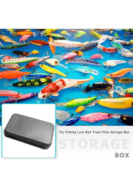 Küçük Stil Taşınabilir Sinek Balıkçılık Saklama Kutusu Plastik Mücadele Çıtası Alabalık Sinek Balıkçılık Çantası (Yurt Dışından) fiyatları