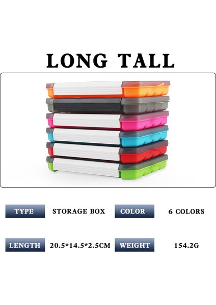 No.4 Stili Olta Takımı Kutusu Depolama Tepsisi Çıkarılabilir Bölücüler ile Balıkçılık Lures Kanca Durumda Yumuşak Yem Cazibesi Kanca Aksesuarları Pesca Aracı (Yurt Dışından) indirimleri