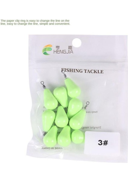 55G-4 Adet Tarzı Luya Kolye 1 Paket Luya Kolye Değiştirilmesi Kolay Teller Yüksek Stabilite Pürüzsüz Basit ve Kullanışlı Floresan Kurşun Kolye (Yurt Dışından)