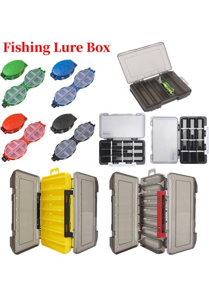 S Tarzı Bölme Olta Takımı Kutusu Cazibesi Kanca Kutuları Depolama Yüksek Mukavemetli Olta Takımı Kutusu Kasa Konteyner Balıkçılık Aksesuarı (Yurt Dışından) indirimleri