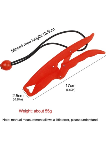 Kırmızı Stil .5 cm El Denetleyici Balıkçılık Tutucu Kapmak Plastik Balık Dudak Kavrama Olta Takımı Aracı Kadın Balık Dudak Kavrama (Yurt Dışından) modelleri