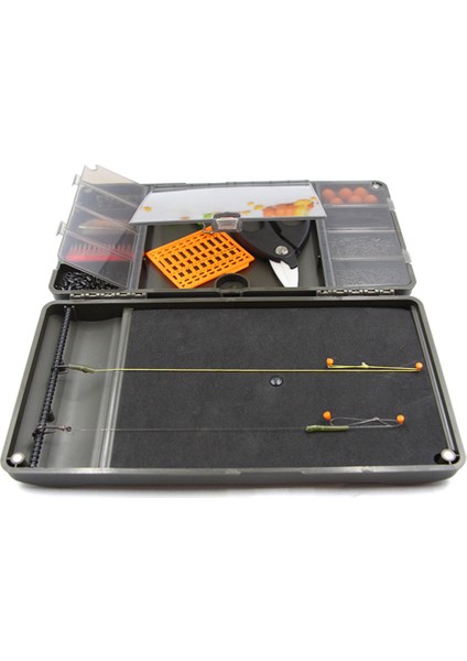 Bir Stil 8 Bölmeli Olta Kutusu Çok Kullanımlı Abs Sazan Olta Takımı Saklama Kutusu Kompakt Balık Fırdöndüler Kanca Swimbait Konteyner (Yurt Dışından)