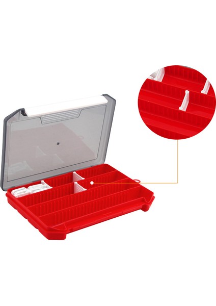 No.6 Stili Olta Takımı Kutusu Depolama Tepsisi Çıkarılabilir Bölücüler ile Balıkçılık Lures Kanca Durumda Yumuşak Yem Cazibesi Kanca Aksesuarları Pesca Aracı (Yurt Dışından) modelleri