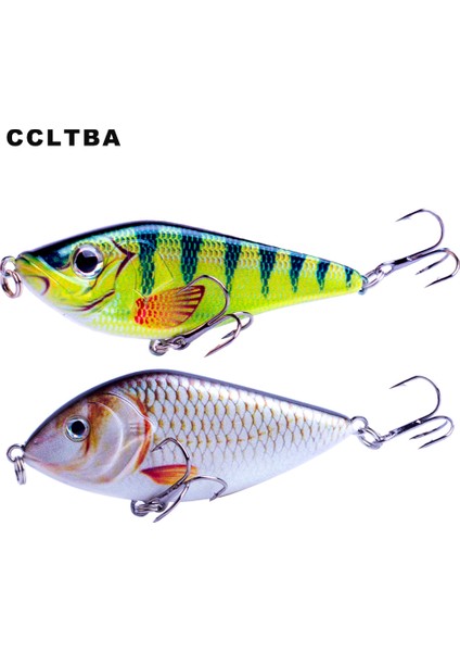 JKB070-09 Stili Ccltba Planör Jerkbait 7cm.5cm Sert Yemler Balıkçılık Lures Plastik Yapay Wobblers Çıngırak Cazibesi Pike Bas Balıkçılık Jerk Mücadele (Yurt Dışından) fiyatları