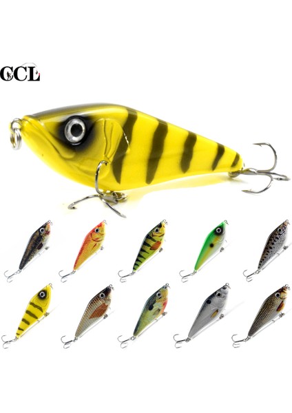 Tlg Shop No.9 Stili Ccltba Yeni Tasarım Mükemmel Jerkbait 7.5cg Batan Vıb Wobblers Sert Plastik Balıkçılık Lures Pislik Yapay Bas Pike Mücadele (Yurt Dışından)