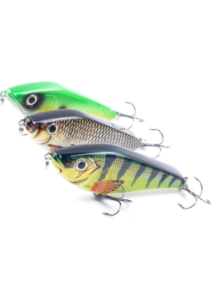 Tlg Shop No.9 Stili Ccltba Yeni Tasarım Mükemmel Jerkbait 7.5cg Batan Vıb Wobblers Sert Plastik Balıkçılık Lures Pislik Yapay Bas Pike Mücadele (Yurt Dışından)