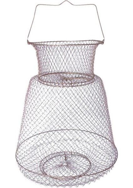 Diğer Stil Yüzen Galvanizli Çelik Tel Balık Sepeti, Taşınabilir Balıkçılık Sepeti Balık Ağı Kafesi, Yüzer Tel Katlanabilir (Yurt Dışından)