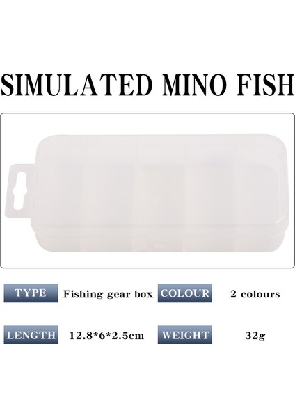Beyaz Stil Mini Balıkçılık Cazibesi Kutusu 5 Bölmeler Plastik Yemler Kutusu Su Geçirmez Kanca Saklama Kutusu Olta Takımı Pesca Taşınabilir Olta Takım Kutusu (Yurt Dışından) indirimleri