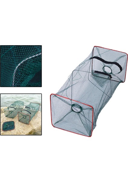 Balıkçılık Yem Tuzağı Yengeç Tuzağı Minnow Kerevit Yengeç Için Net Döküm Daldırma Kafesi (Yurt Dışından) fırsatları