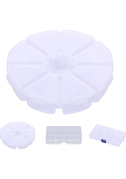 No.2 Tarzı Elenxs Izgara Balıkçılık Şeffaf Saklama Kutusu Şeffaf Balık Oltası Organizatör Plastik Takı Konteyner (Yurt Dışından) fırsatları