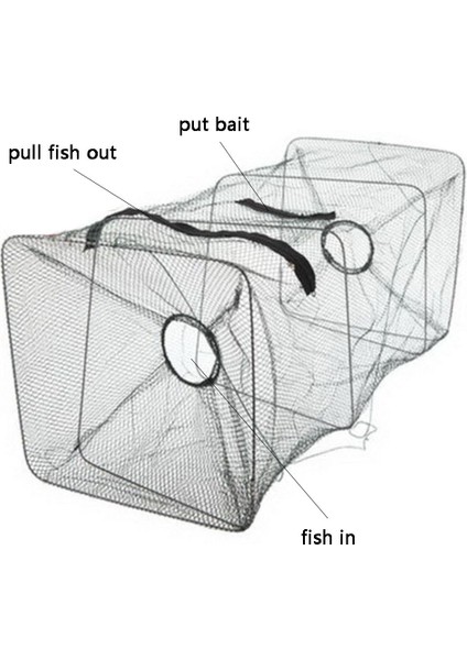 Balık Tuzağı Ağ Olta Takımı Yengeç Karides Karides Kerevit Istakoz Crawdad Pescaria Malzeme De Pesca Садок Для Рыбалки Рыбалка (Yurt Dışından) fiyatları