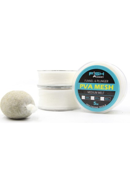 5MX25MM Tarzı 5 M Suda Çözünür Çözünen Pva Örgü Net Değiştirme Sazan Balıkçılık Besleyici Tuzak Yem Çanta Kancası Asılı Pva Örgü Net (Yurt Dışından)