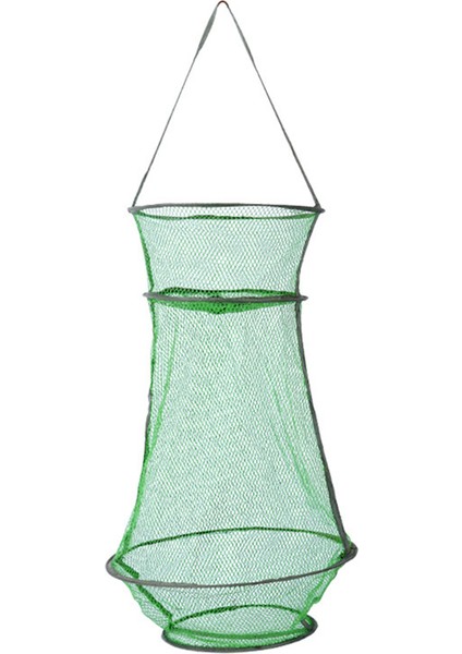 33X60CM Stili Hafif Balık Tuzak Canlı Balıkçılık Kafes Sepeti Katlanabilir Sazan Balıkçılık Aracı Küçük Örgü Frimp Kafes Döküm Ağ (Yurt Dışından)