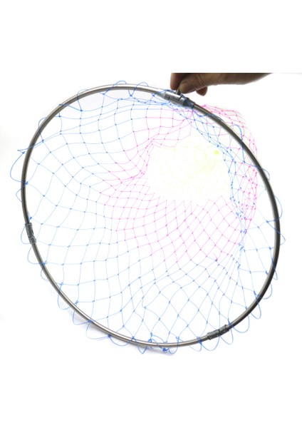 50CM-A Tarzı Naylon Balık Ağları Eşkenar Dörtgen Örgü Delik Derinliği Katlanabilir Balıkçılık Araçları Katlanır Naylon Iniş Dip Net (Yurt Dışından) fırsatları