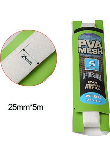 25MMX5M Stili Sıcak Satış M Pva Balıkçılık Dar Örgü Dayanıklı Suda Çözünür Pratik Mücadele Balık Ağı Yem Çantası Açık Balık Ağı Için Koruyun (Yurt Dışından) modelleri
