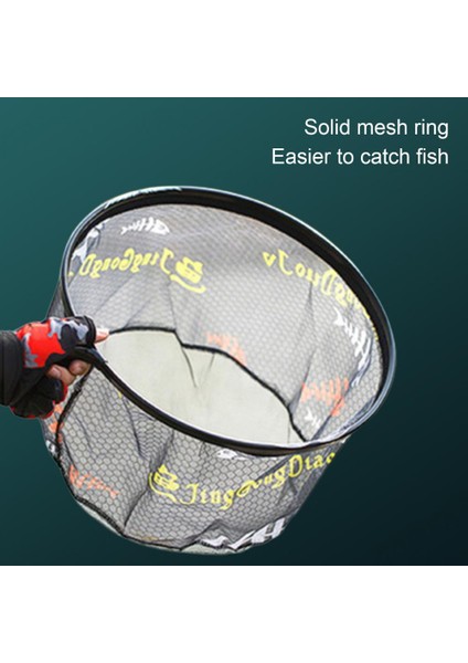 Mavi Stil 40CM Balıkçılık Çıkarma Ağı Alüminyum Alaşımlı Siyah Sazan Mersin Balığı Katlanabilir Örgü Derin Iniş Dip Net Balıkçılık El Net Balıkçılık Aksesuarları (Yurt Dışından) indirimleri