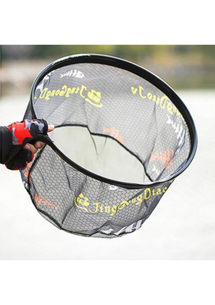 Mavi Stil 35CM Balıkçılık Çıkarma Ağı Alüminyum Alaşımlı Siyah Sazan Mersin Balığı Katlanabilir Örgü Derin Iniş Dip Net Balıkçılık El Net Balıkçılık Aksesuarları (Yurt Dışından) fiyatları
