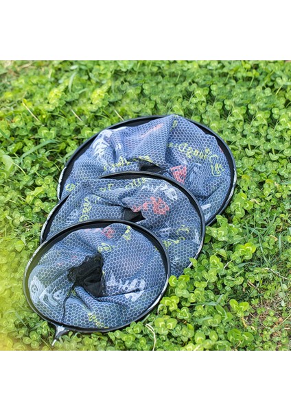 Mavi Stil 35CM Balıkçılık Çıkarma Ağı Alüminyum Alaşımlı Siyah Sazan Mersin Balığı Katlanabilir Örgü Derin Iniş Dip Net Balıkçılık El Net Balıkçılık Aksesuarları (Yurt Dışından) fırsatları