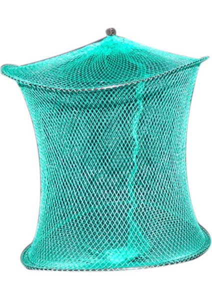 30CM Tarzı 2 Kat Balık Ağı Karides Örgü Kafes Balık Tuzak Ağ Katlanabilir Naylon Balık Ağı Balıkçılık Kafesi (Yurt Dışından)