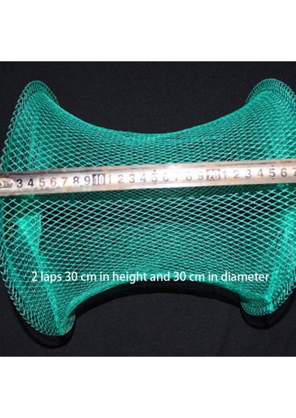 30CM Tarzı 2 Kat Balık Ağı Karides Örgü Kafes Balık Tuzak Ağ Katlanabilir Naylon Balık Ağı Balıkçılık Kafesi (Yurt Dışından) fırsatları