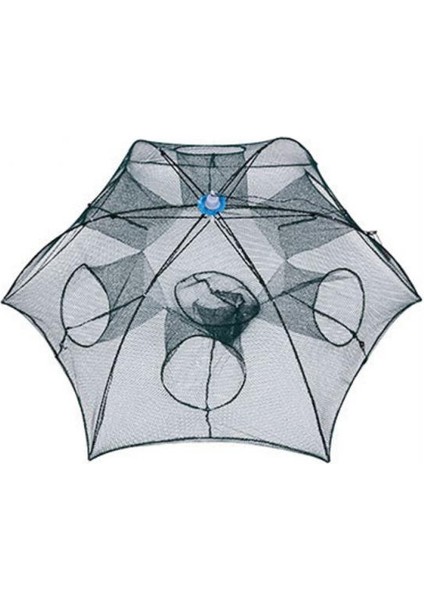 Sarı Stil Çoklu Ürünler Nely Mesh Balıkçılık Tuzak Ağları Taşınabilir Otomatik Katlanır Balık Ağı Karides Kafes Balıkçılık Malzemeleri Ultralight (Yurt Dışından)