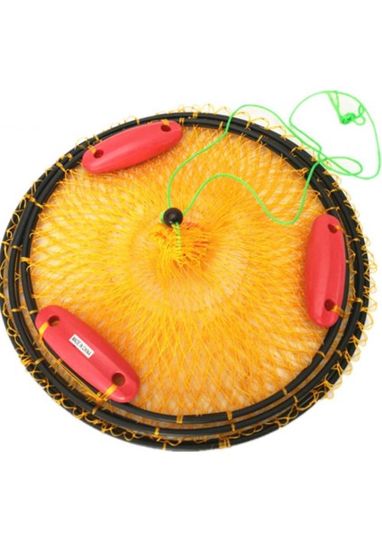 Sarı Stil Drog!!sıcak!2 Katmanlar Taşınabilir Katlanabilir Balıkçılık Yüzen Net Frimp Örgü Kafes Tuzağı (Yurt Dışından) modelleri