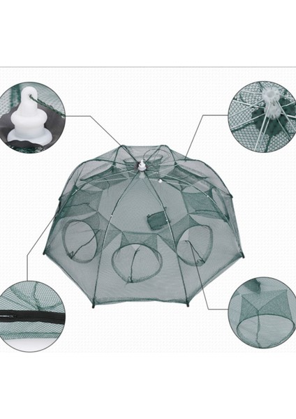 SQUARE60-60CM Tarzı Güçlendirilmiş Otomatik Balık Ağı Karides Kafesi Naylon Katlanabilir Balık Tuzak Döküm Net Döküm Katlama Yengeç Tuzağı Balıkçılık Ağı (Yurt Dışından) fırsatları