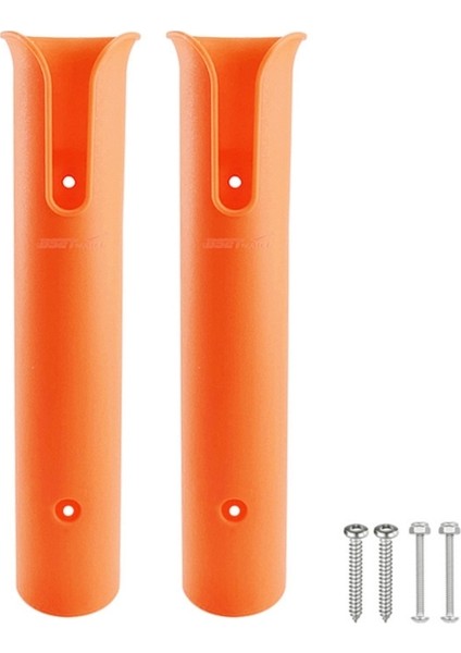 Turuncu Tarzı Tekne Için Olta Tutucu Balıkçılık Tüp Çubuk Tutucu, Tekne Direği Tutucular Yan Montaj (Yurt Dışından)