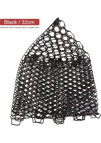 BEYAZ40CM Tarzı Katlanabilir Balıkçılık Örgü Deliği Balık Yakalama Serbest Bırakma Döküm Ağı Iniş Dip Ağı (Yurt Dışından) indirimleri