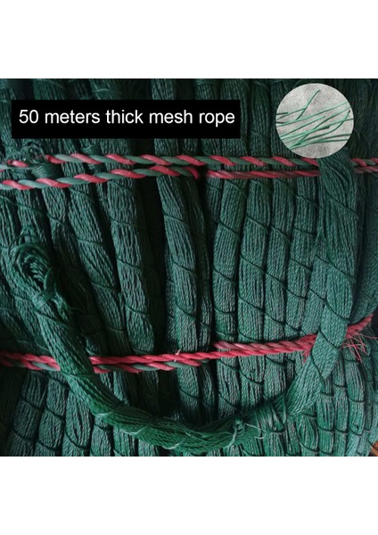 30 M Tarzı Çok Boyutlu Balık Ağı Tuzak Örgü Örgü Fishnet Taşınabilir Naylon El Döküm Kafes Ağ Olta Takımı Aksesuarları (Yurt Dışından) fiyatları