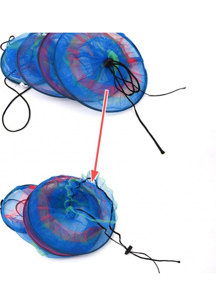 No.1 Stili Balıkçılık Sepeti Taşınabilir Katlanabilir 3 Katlı Naylon Balık Ağı Kafes Konteyner Ipli (Yurt Dışından) fırsatları